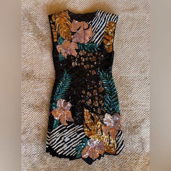 Retrofete Sequin Dress XXS - Picture 2 of 5